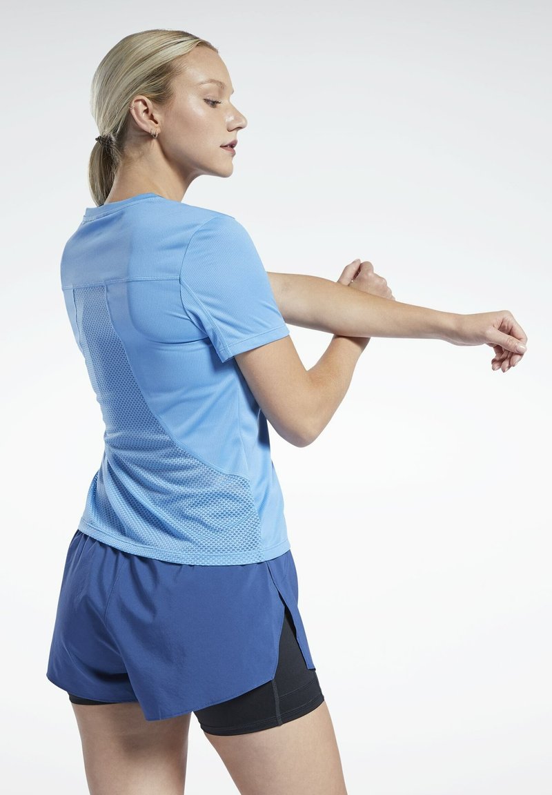 Damen Sportbekleidung | Reebok T-Shirt basic blue/hellblau - JA18152 Damen Sportbekleidung | Reebok T-Shirt basic blue/hellblau - JA18152