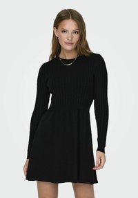 ONLY ONLFIA CABLE  NOOS - Abito in maglia - black