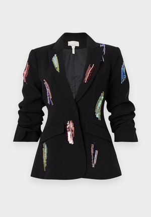 PAILLETTE WHIRL SCRUNCHED CHEYENNE - Sacou - black/multi-coloured