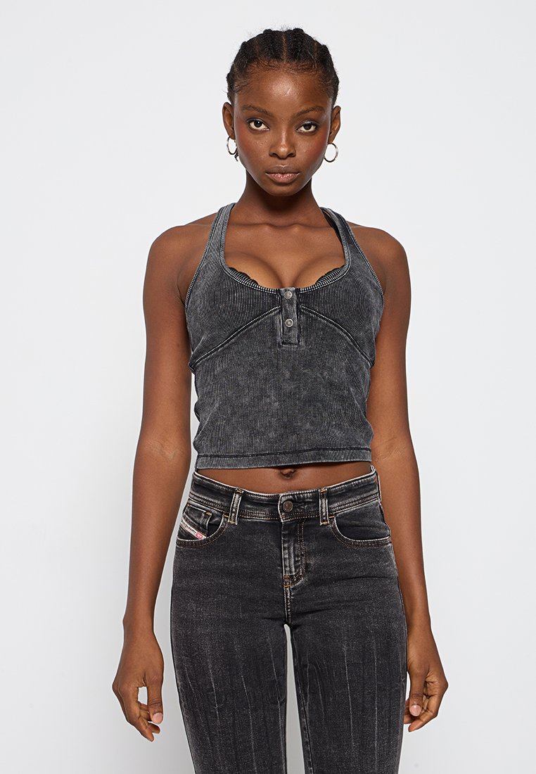 Diesel Top donkergrijs Diesel Top donkergrijs