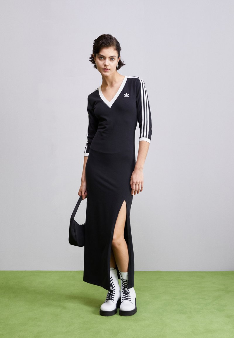 adidas Originals DRESS - Vestito di maglina - black/nero - Zalando.it