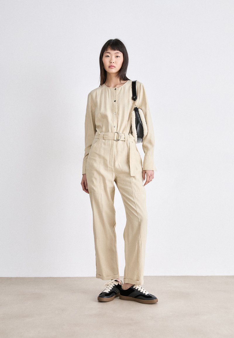 BOSS DAIYLA Jumpsuit open beige/beige Zalando