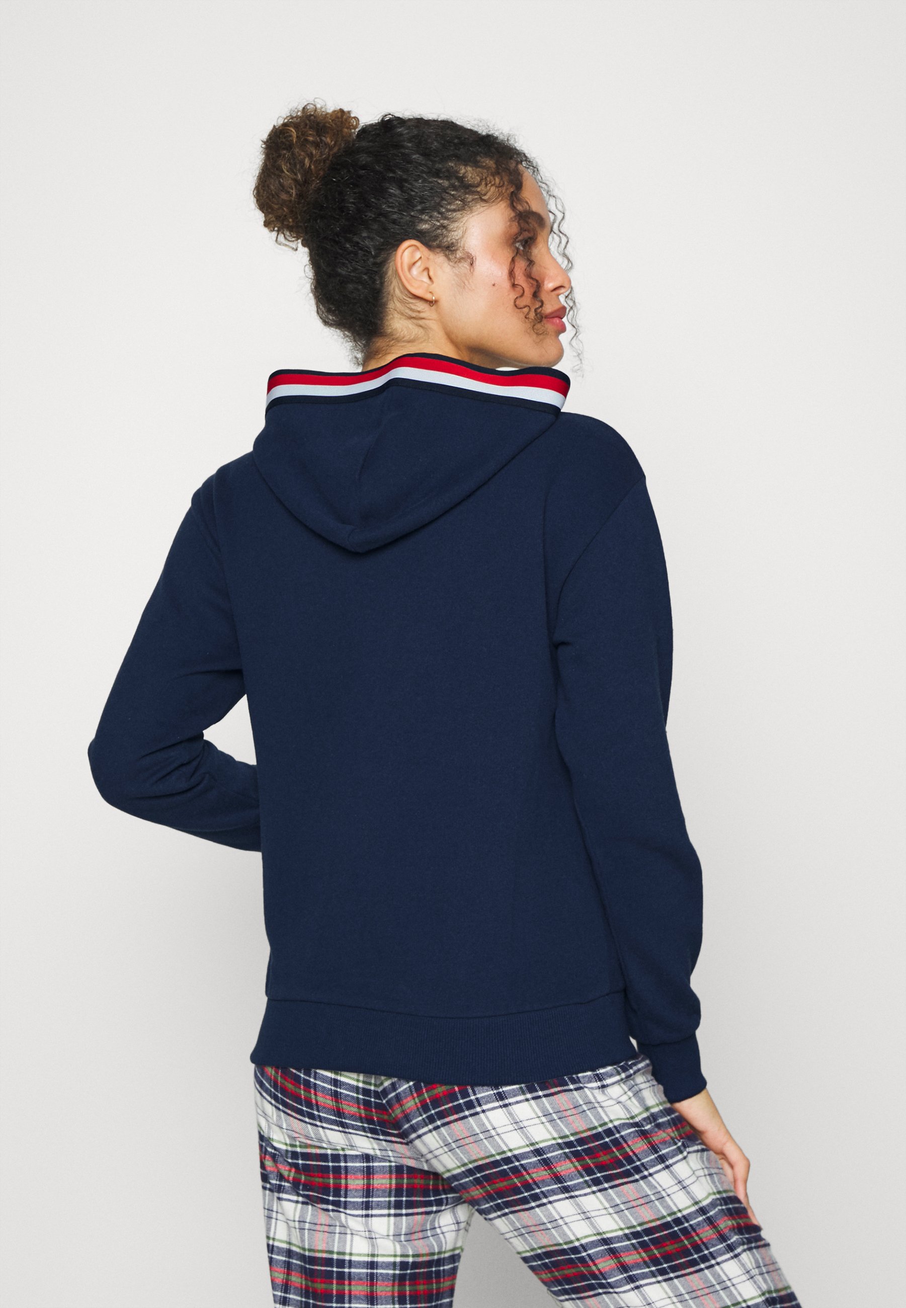 Tommy Hilfiger RECOVER LOUNGE HOODIE - Hoodie - dark blue/donkerblauw -  Zalando.nl