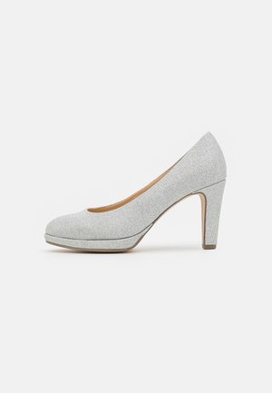 Gabor, Escarpins à talons hauts - silver-coloured