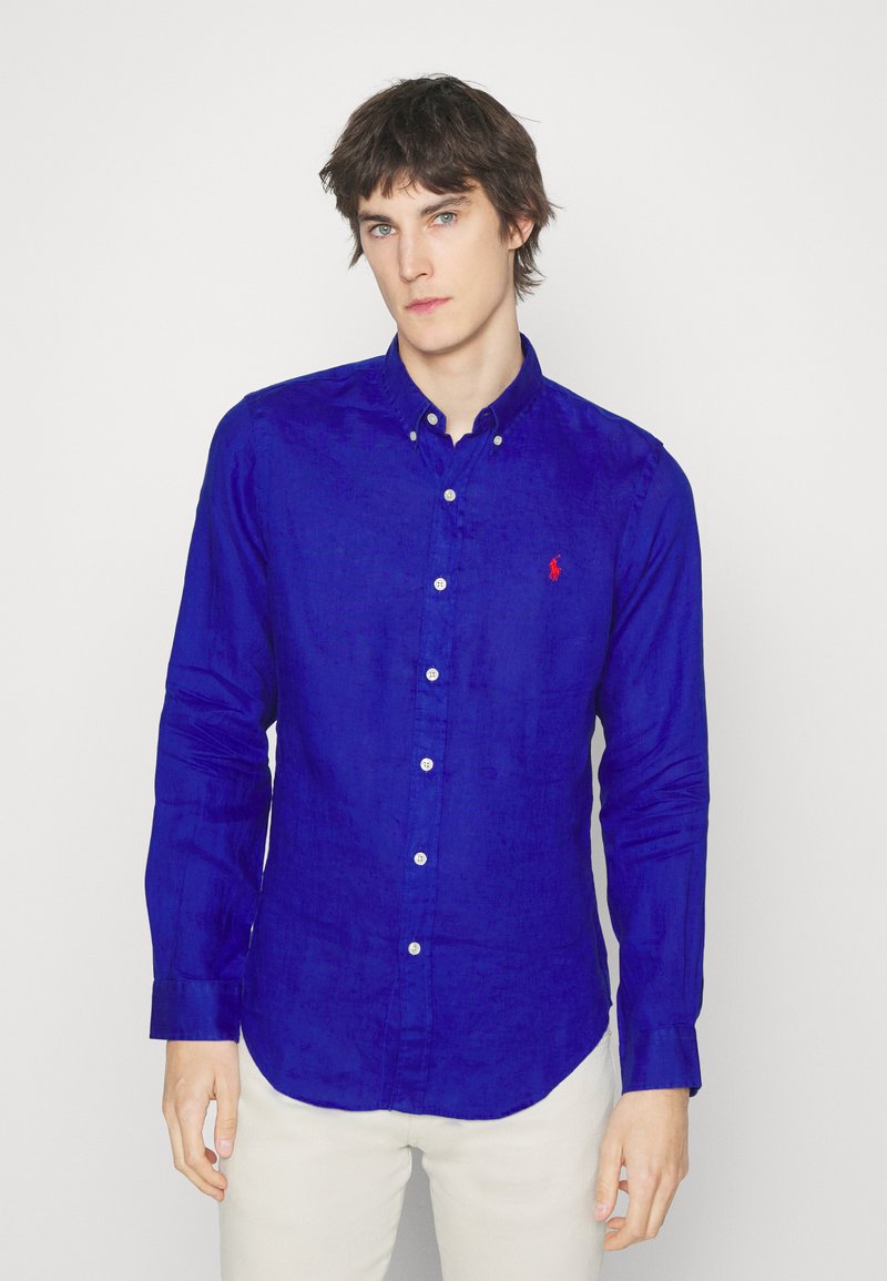 Polo Ralph Lauren SLIM FIT LINEN SHIRT Shirt city royal/royal blue