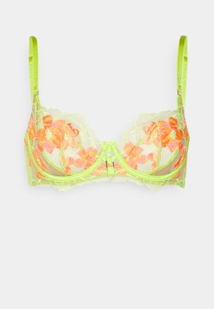 Ann Summers AMBITIOUS NON PADDED BALCONY - Podprsenka s kosticemi - lime