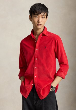 Polo Ralph Lauren CUSTOM FIT CORDUROY SHIRT - Πουκάμισο - red