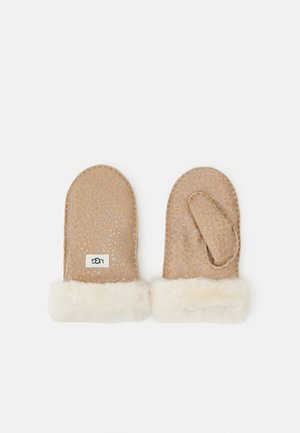SPARKLE DOT MITTEN UNISEX - Palčáky - chestnut