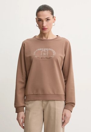 Felpa - nude brown monogram