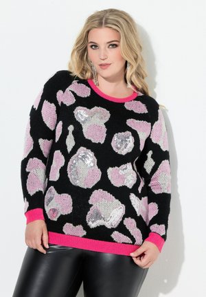 Strickpullover - black