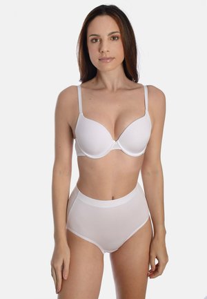 Sassa, 4ER SPARPACK SLIP MAXI LOVELY SKIN - Slip - white white