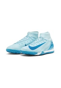 Nike Performance MERCURIAL SUPERFLY 10 ACADEMY TF - Chaussures de football sur gazon - glacier blue blue orbit
