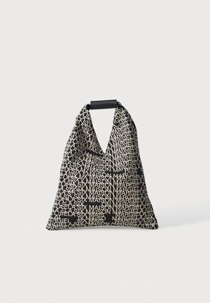 MM6 Maison Margiela, SMALL JAPANESE HANDBAG - Дамска чанта - black/white
