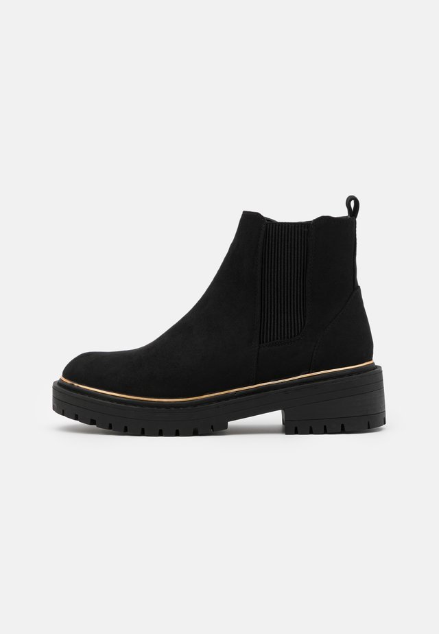 Bottines à plateau - black