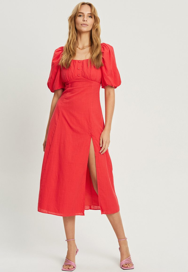 SÁVEL VEENA Day dress red Zalando.ie