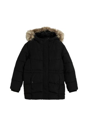 MIT KAPUZE - Manteau d'hiver - schwarz