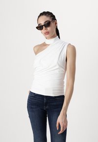 Abercrombie & Fitch BARE MOCK - Topp - brilliant white