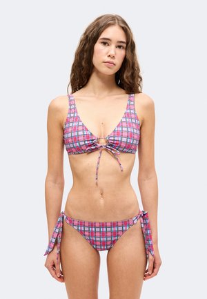 Roxy, TARTAN TIMES ELONGATED - Горнище на бански - viola