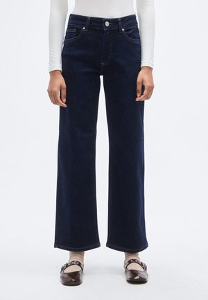 ONLBLUSH MID  - Džínsy s rovným strihom - dark blue denim