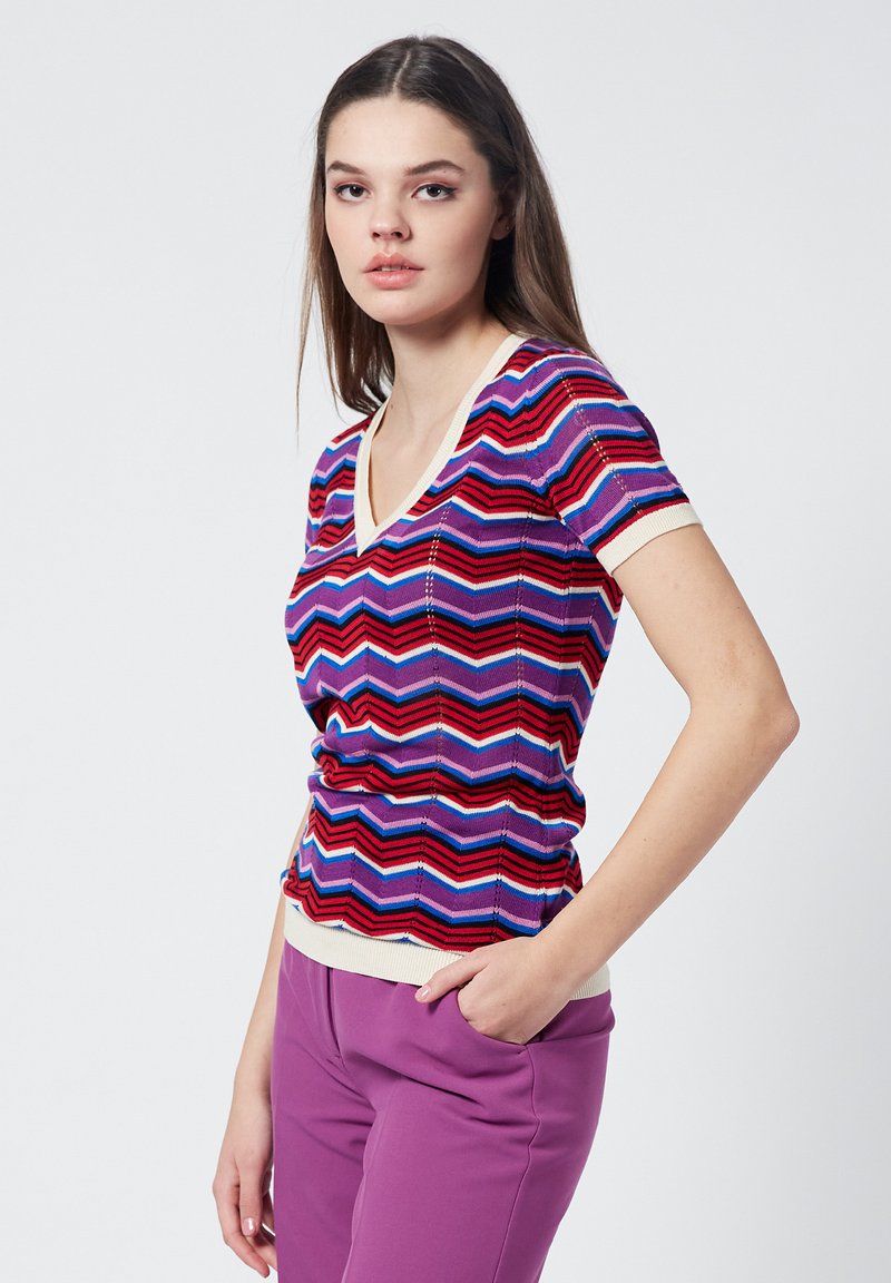 4funkyflavours ANYTIME OR PLACE - Camiseta estampada - multicolor