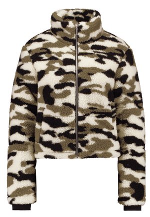 Urban Classics LADIES CAMO SHERPA JACKET - Winter jacket - wood
