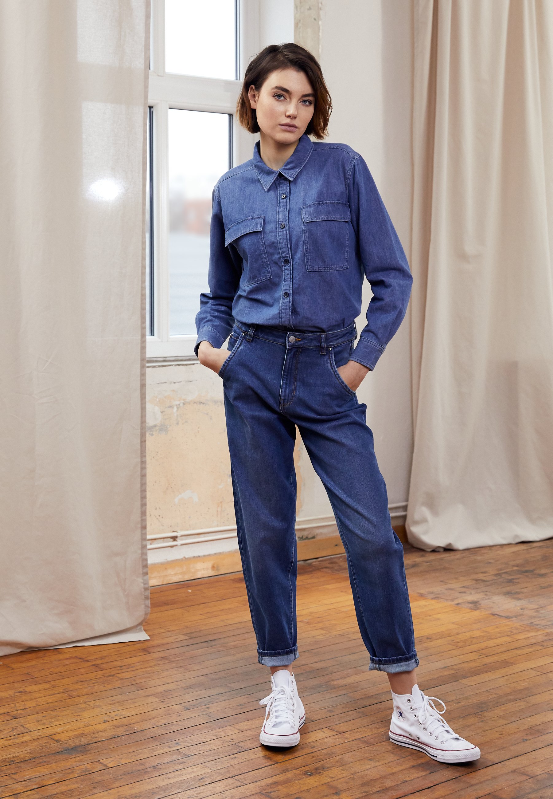 TOM TAILOR DENIM BARREL MOM VINTAGE 