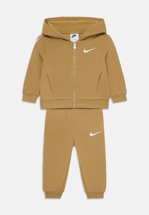 Nike Sportswear HOODED PROPUS TAPING SET UNISEX - Treningas - parachute beige