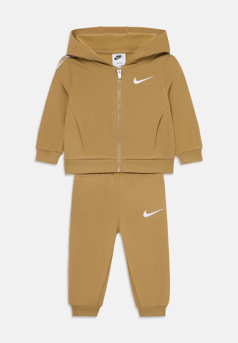Nike Sportswear HOODED PROPUS TAPING SET UNISEX - Tepláková súprava - parachute beige