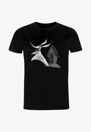 Disney NIGHTMARE BEFORE CHRISTMAS - T-shirt med print - black