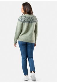Swedemount LOFOTEN - Cardigan - seaweed melange