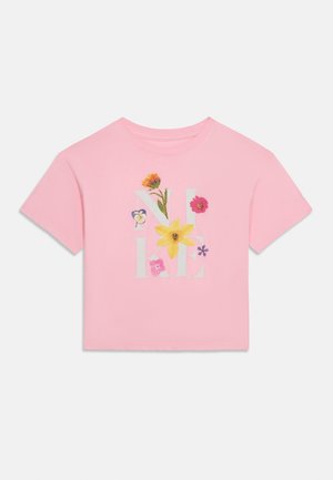 Nike Sportswear, TEE BOXY SPRING - T-shirt imprimé - soft pink/summit white