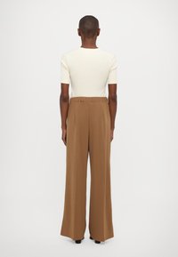 Max Mara Leisure EUCLIDE - Püksid - cuoio