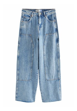 CARPENTER WIDE LEG - Brīva piegriezuma džinsi - mid blue