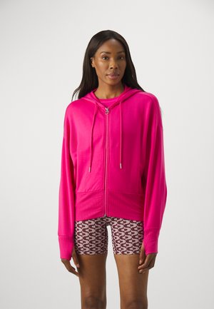 Veste Coupe-vent Athleta Stay Fly Rose Violet – Femme Taille L (polyester, Imperméable)