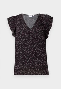 VIABIA V NECK - Blůza - black