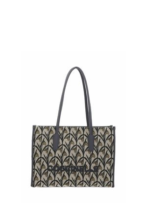 Coccinelle, MYRTHA26 HANDBAG SNOWDROP TAPEST. / GRAINED LE. - Sac à main - mul stove   stove