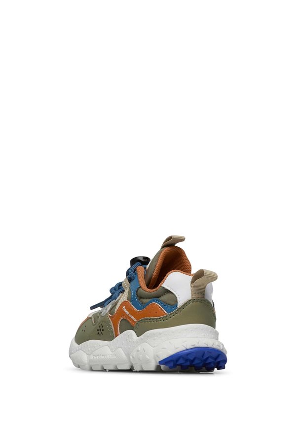 Lauflernschuh – grün blau