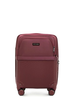 CABIN SUITCASE FROM ABS - Wheeled suitcase - bordeaux