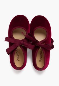 Pisamonas Ballerine con cinturino - burdeos