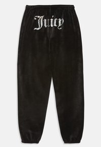 Juicy Couture CLASSIC CUFFED GRAPHIC - Trainingsbroek - black