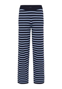 MILA STRIPED - Trousers - night sky