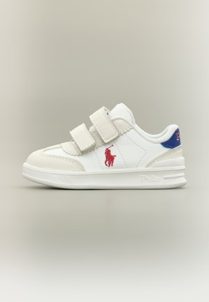 HOLLIS UNISEX - Čevlji za dojenčke - white smooth/grey/royal/ red