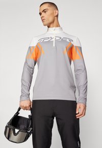 Spyder PODIUM 1/2 ZIP - Topper langermet - concrete