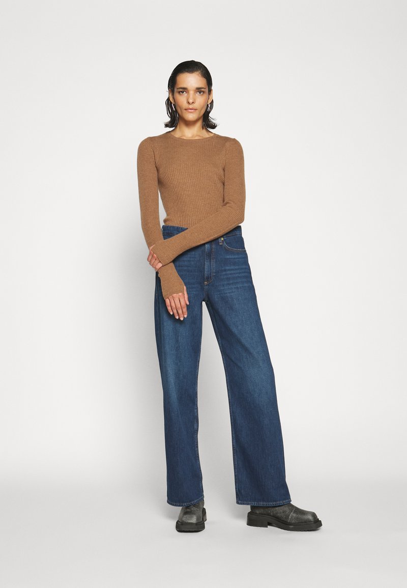 rag & bone LOGAN - Relaxed fit jeans - annalise/blue denim 
