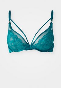 NON PADDED PLUNGE BRIGHT  - Tugitraadiga rinnahoidja - bright green