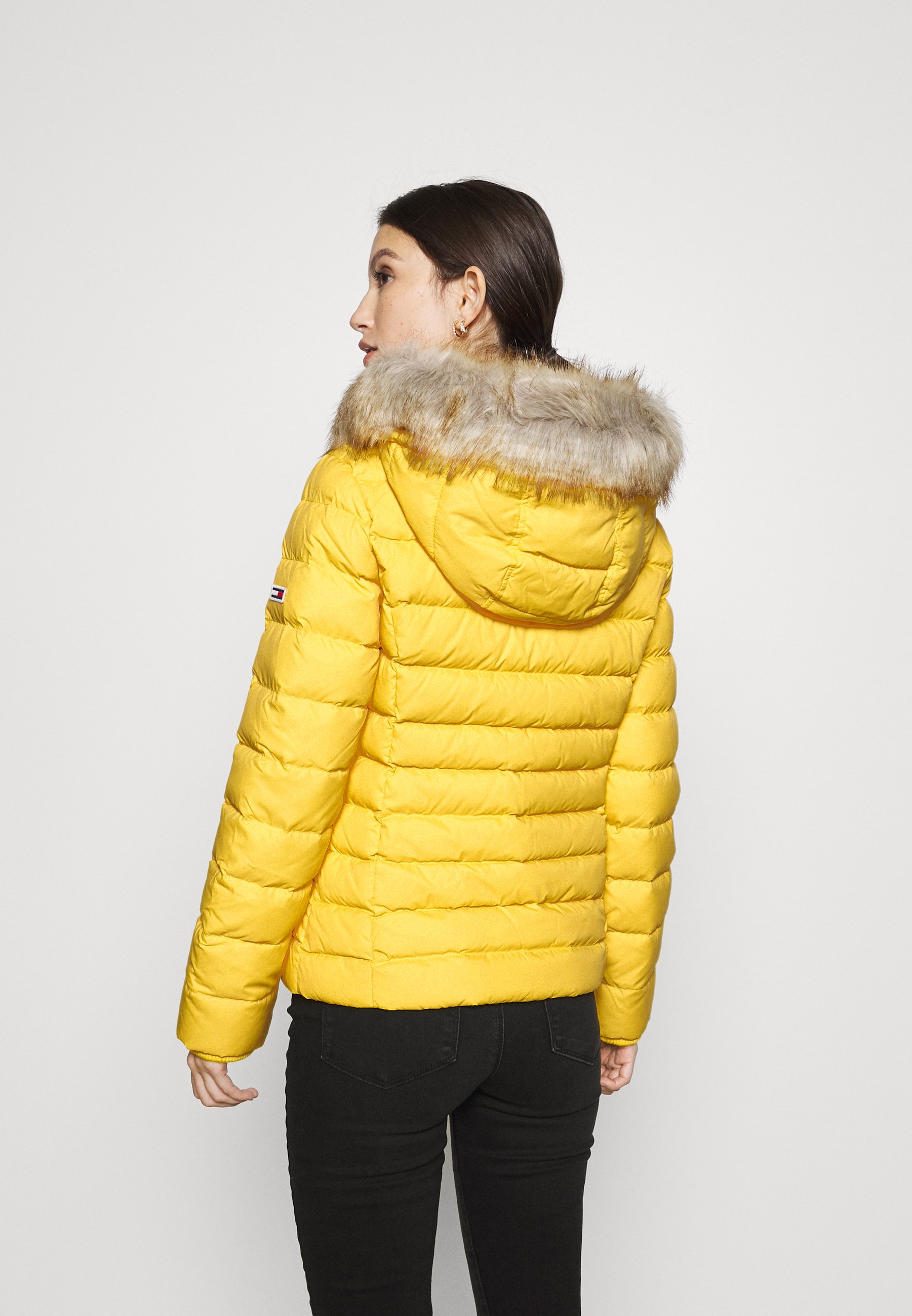 tommy jeans yellow jacket
