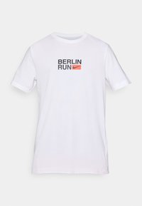 Unselected, white/bright crimson