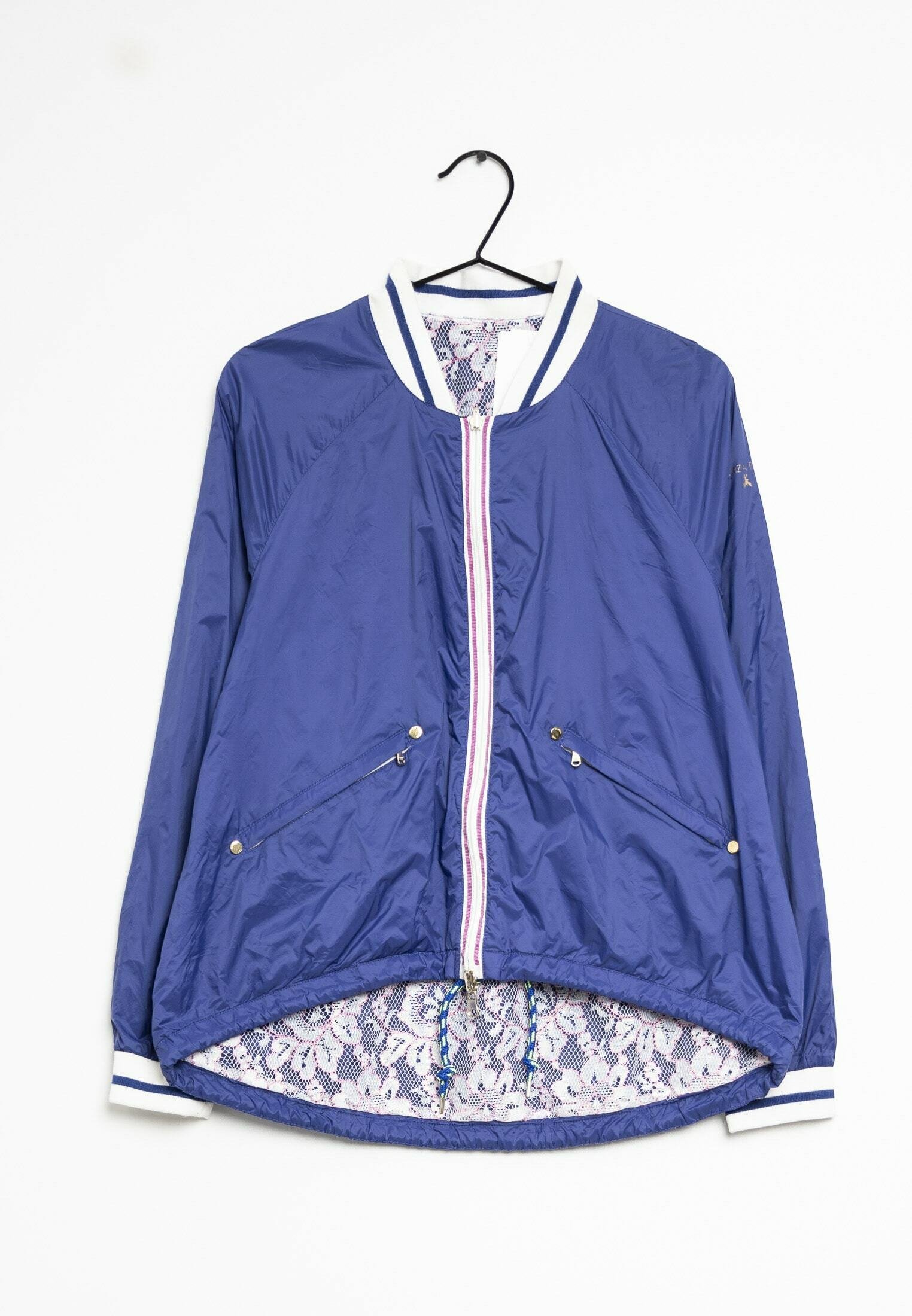 Patrizia Pepe Pepe Bomberjacke Patrizia Pepe Bomber Jacket Blue (Pre-owned) Zalando