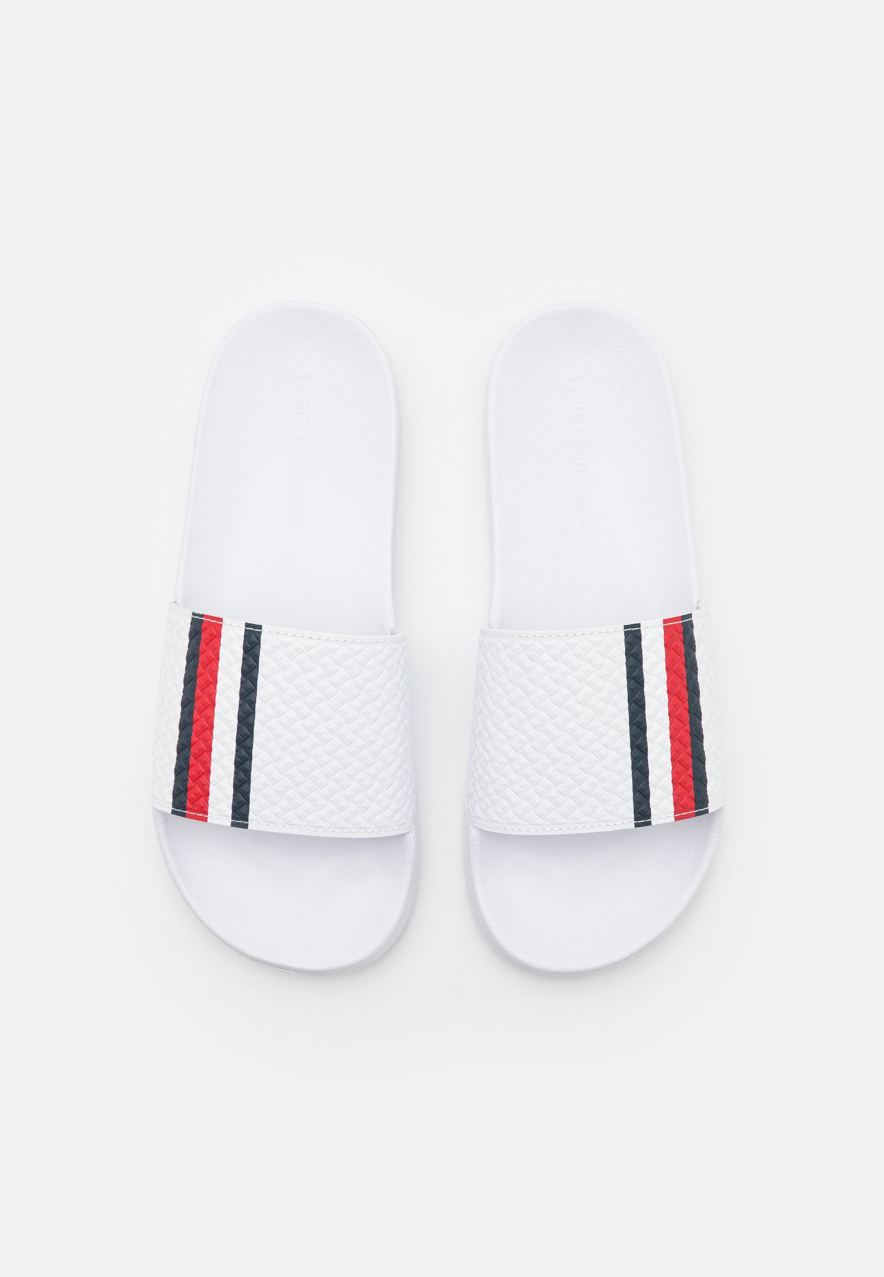 Tommy Hilfiger Corpoate Monogram Pool Men's Sliders - White