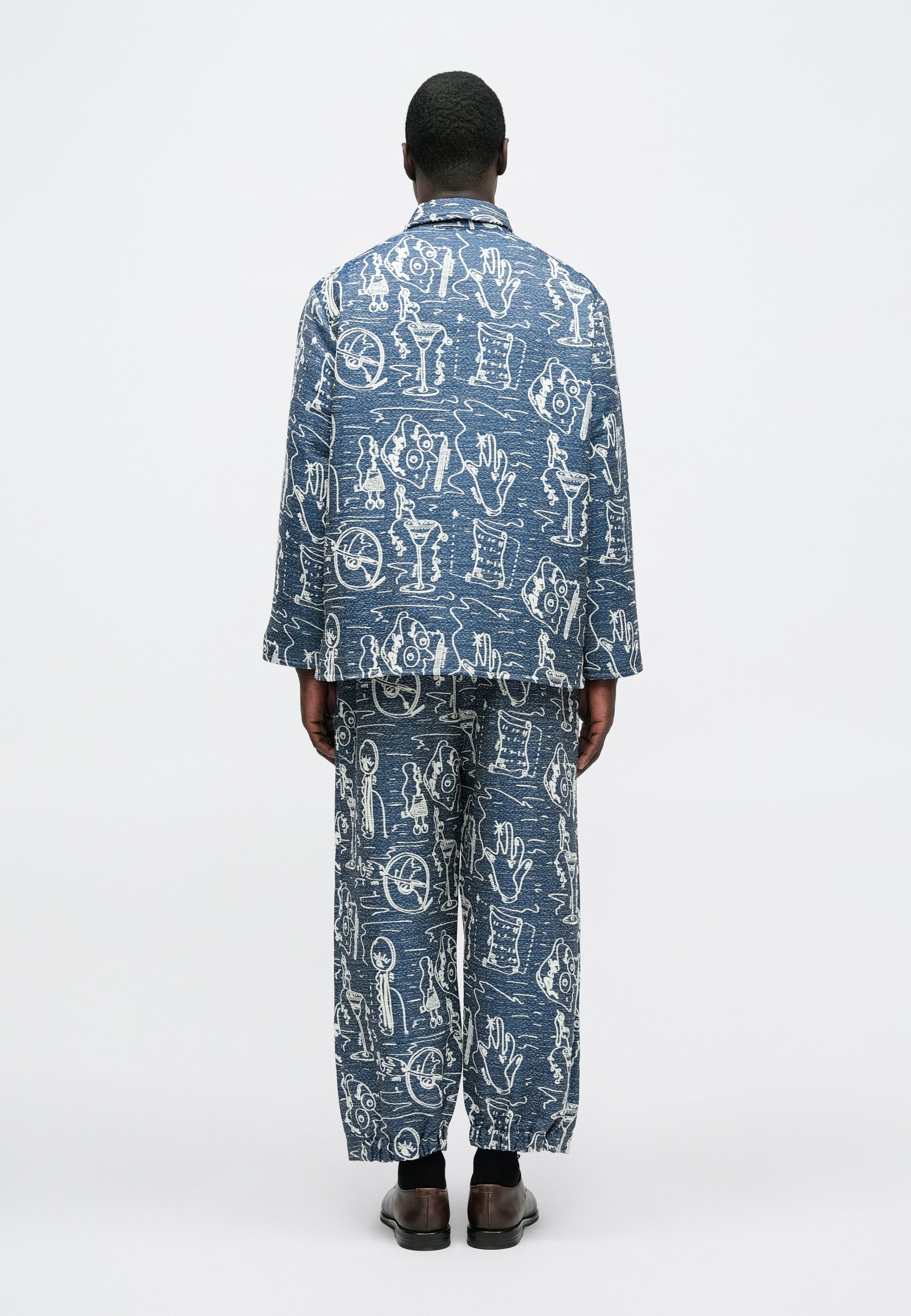 Henrik Vibskov WHEEL JACKET - Light jacket - blue - Zalando.co.uk